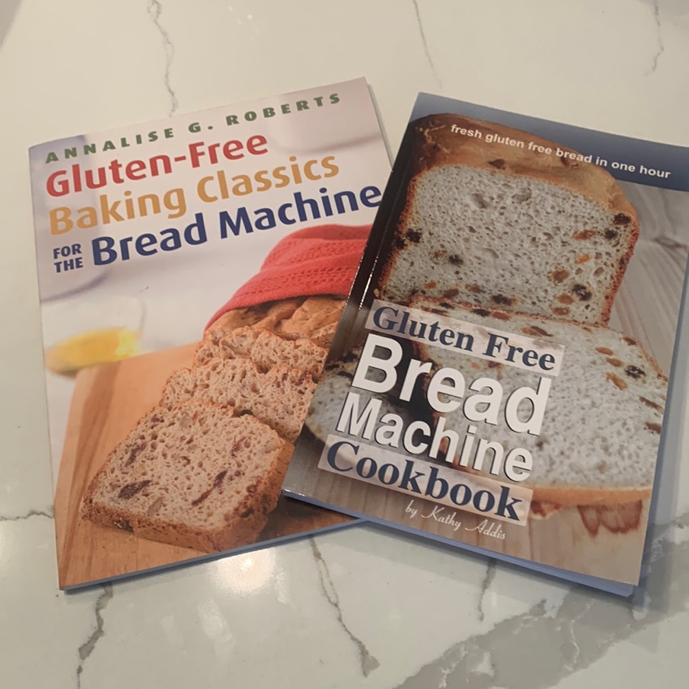NEW Gluten Free Bread Machine Cookbooks